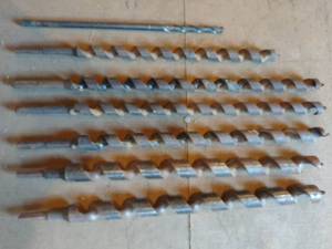 lot 4186 image: Cresent wood auger drill bits