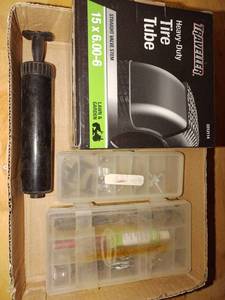lot 4196 image: Tire repair kits for bicycles