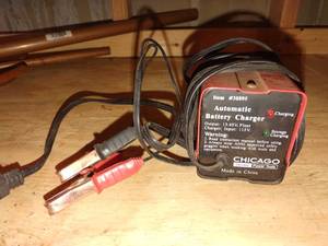 lot 4247 image: Chicago Electric battery charger