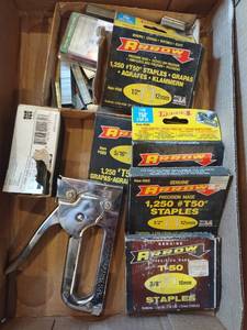 lot 4270 image: Arrow stapler and staples