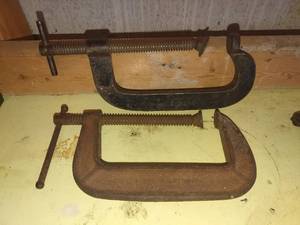 lot 4284 image: Hasgrave 6 in C clamps