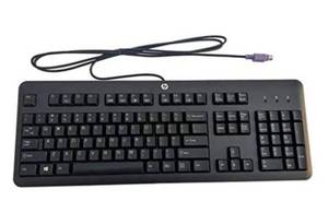 lot 42126 image: HP PS2 Windows Keyboard US 672646-003 724718-001