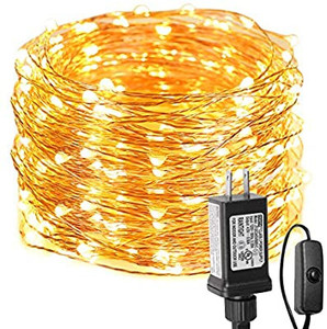 lot 1027 image: Homestarry� Connectable String Lights On Copper Wire - 100