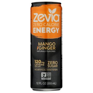 lot 1067 image: ZERO CALORIE ENERGY , MANGOGINGER, Kola, grapefruit, raspberry lime multi pack of 12 cans total