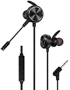 lot 1168 image: Earphones, GM-D3 3.5mm Wired in-Ear Earbud with Mic for Live StreamingOnline Courses - Black