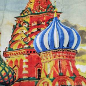 lot 8402 image: LARGE BEACH TOWEL THAT FOLDS INTO A BAG