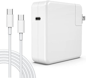 lot 8493 image: 87W USB C Power Adapter Charger for Mac Pro 13.15 Inch, New Mac Air 13 Inch 201820192020, iPad Pro 12.9, 11, Thunder Bolt 3 Power Supply