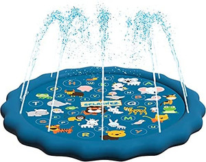 lot 8497 image: Paddling pool with sprinklers  blue ocean
