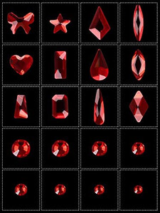 lot 1200 image: Rhinestones for Nails Mixed Shape Nail Gems Jewels with Rhinestone for DIY Nail Art