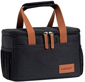 lot 1231 image: LAKIDAY Insulated Lunch Box for Women  Men  Kids, Reusable, Lunch Box Container with Adjustable Shoulder Strap, Leak Proof for Work  Picnic  Hiking  Beach  Fishing