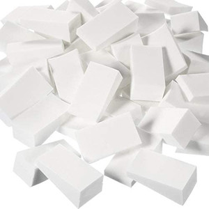 lot 1232 image: Cosmetic Latex Makeup Sponges, Makeup Foam Wedges, Beauty Tools (White unknown count