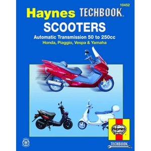 lot 1269 image: Haynes Repair Manual (Paperback) Scooters, Service and Repair Manual  Automatic Transmission 50 to 250cc Honda, Piaggio, Vespa & Yamaha (Paperback)