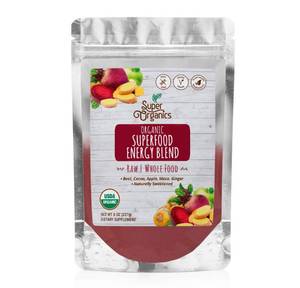 lot 1271 image: Superfood Energy Blend Beet, Cacao, Apple, Maca, Ginger & More Organic Superfood