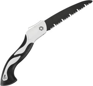 lot 1297 image: BlueCatELE Folding Pruning Saw Household Portable Garden Pruning Saw Survial Hand Saw Tool for Garden Trimming Wood Camping Field Survival Travel