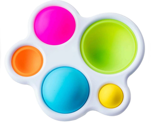 lot 1305 image: Simple Dimple Fidget Toy - Educational Push Pop Bubble Toy for Kids and Adults varies from stock photo