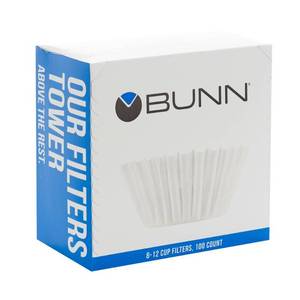 lot 1345 image: BUNN 8-12 Cup Coffee Filters 109 count