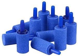 lot 8543 image: Small Air Stone Bubble Stone Diffuser Bubbler Airstones for Aquarium Fish Tank and Pump pack of 16