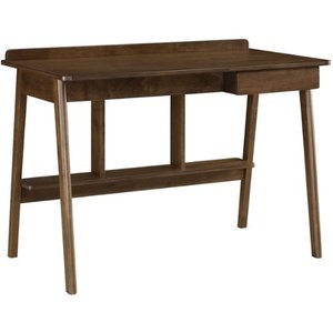 lot 2863 image: Finch Darren Mid-Century Modern Wood 1-Drawer Writing Desk