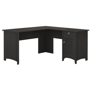 lot 2893 image: Bush Furniture Salinas L-Shaped Desk