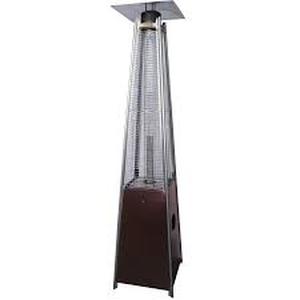 lot 2877 image: Hiland Glass Tube Propane Patio Heater