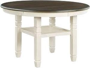 lot 2890 image: Home Elegance Round Dining Table