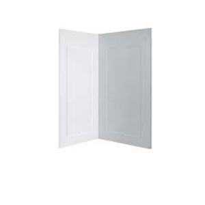 lot 2905 image: OVE Shower Walls for Corner Shower (2 Panels)