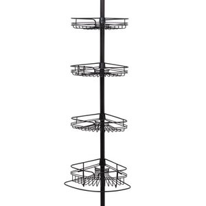 lot 3061 image: Zenna Home Shower Tension Pole Caddy