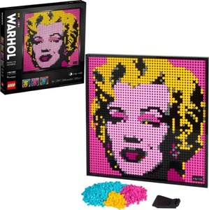 lot 3066 image: LEGO ART Andy Warhols Marilyn Monroe