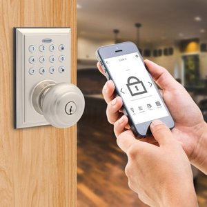 lot 3224 image: Honeywell Digital Knob Bluetooth Door Lock