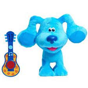 lot 3055 image: Blues Clues &amp You Dance-Along Blue Plush