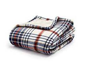 lot 3119 image: Eddie Bauer Wi-Fi Smart Electric Sherpa Throw