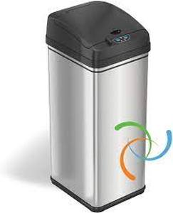 lot 3159 image: iTouchless Trash Can