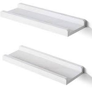 lot 3203 image: Songmics Floating Wall Shelves (SET OF 2)