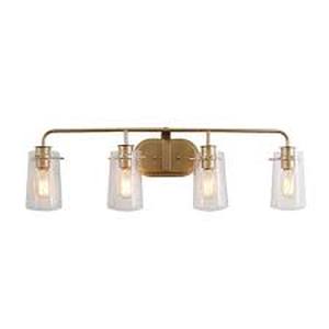 lot 3233 image: iHome Angel 4-Light Vanity