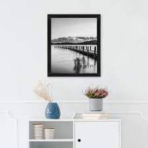 lot 3242 image: Heavy-Duty Traditional Poster Frame