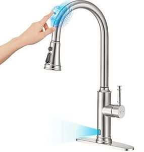 lot 4745 image: Touchless Kitchen Faucet