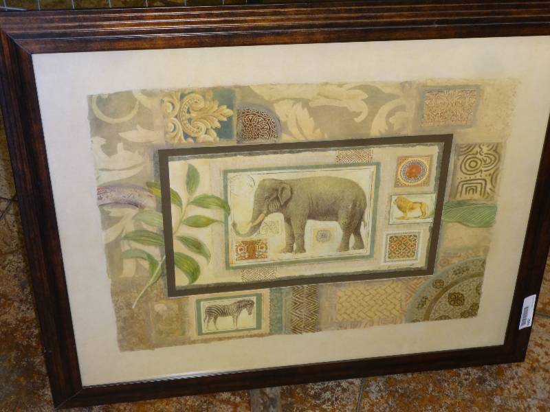 lot 2896 image: Elegant Elephant Picture