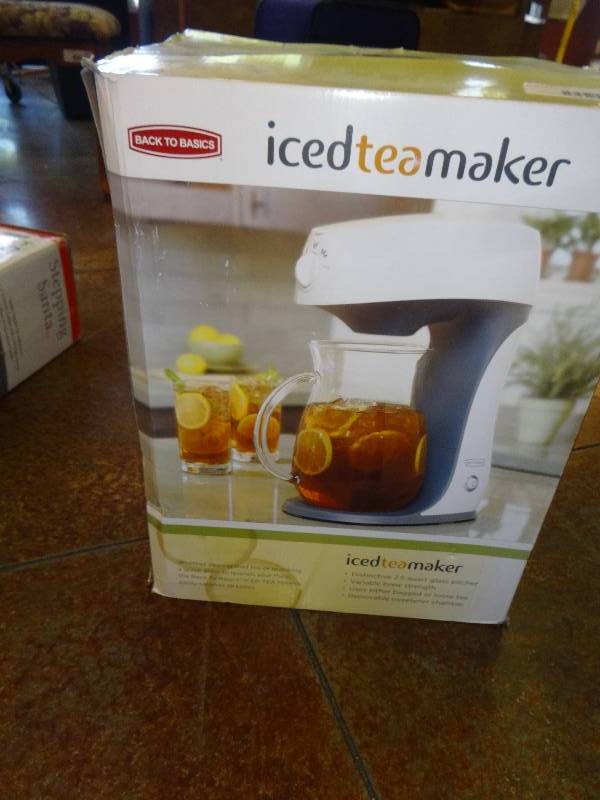 lot 2928 image: New Iced Tea Maker