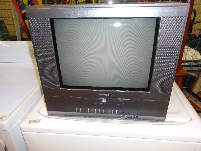 lot 2221 image: Tv with DVd Player