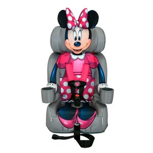 lot 4227 image: KidsEmbrace Combination Booster Car Seat, Disney Minnie Mouse