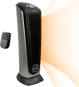 lot 4230 image: Lasko Lasko-22 Digital Ceramic Oscillating (751320) Tower Heater, 8.5x2033 L x 7.25x2033 W x 23x2033 H, GreyBlack