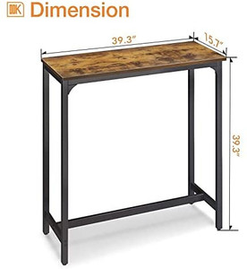 lot 4258 image: ODK Bar Table Set, 39 Bar Height Pub Table