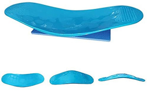 lot 4288 image: Workout Borad Fitness Waist Twist Board Yoga Exercise Balance Board (Blue)