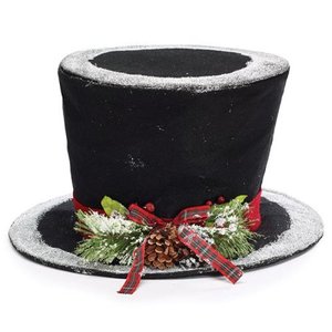 lot 4299 image: Burton & Burton Tree Topper Black Fabric Hat