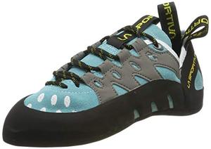 lot 4326 image: La Sportiva Womens TarantuLace Rock Climbing Shoe, Turquoise, 39