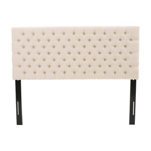 lot 8988 image: Jezebel Adjustable FullQueen Tufted Headboard by Christopher Knight Home