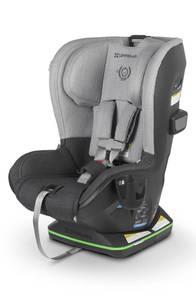 lot 9014 image: UPPAbaby Knox Convertible Car Seat in Charcoal Melange Wool