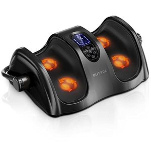 lot 9019 image: Foot Massager Shiatsu Massager Machine with Heat, Increases Blood Flow Circulation, Deep Kneading with Heat Therapy, Deep Tissue Electric Shiatsu Foot Massager