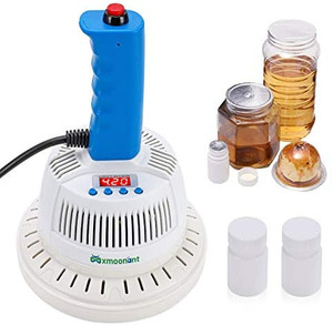 lot 9034 image: Mxmoonant Handheld Induction Sealer 0.78-5.12 Larger Sealing Range Manual Bottle Cap Sealing Machine for Plastic Gallon Glass Bottles Foil(110V)
