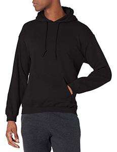 lot 9045 image: Gildan Mens Fleece Hooded -Sweatshirt, Style G18500, Black, 3X-Large